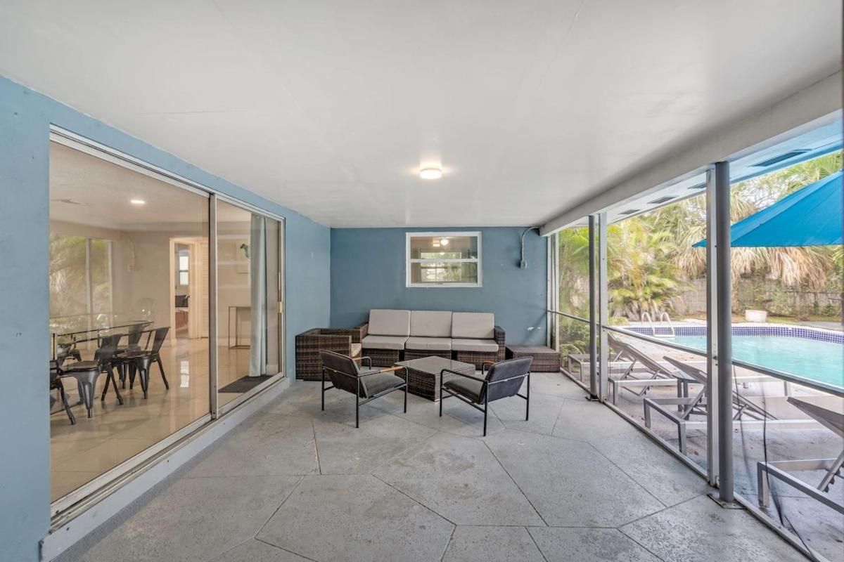 Hébergement de vacances Tropical House 3 Bedrooms With Pool Oakland Park Fort Lauderdale