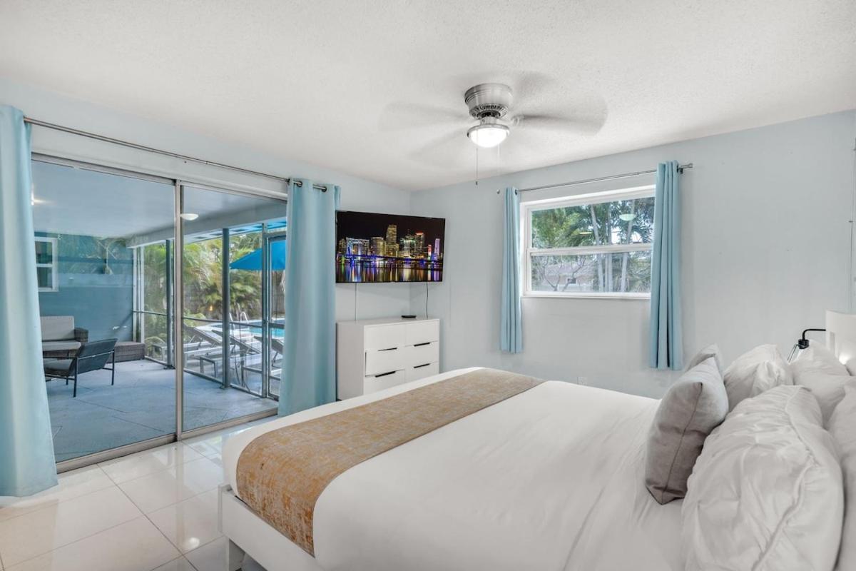 Hébergement de vacances Tropical House 3 Bedrooms With Pool Oakland Park