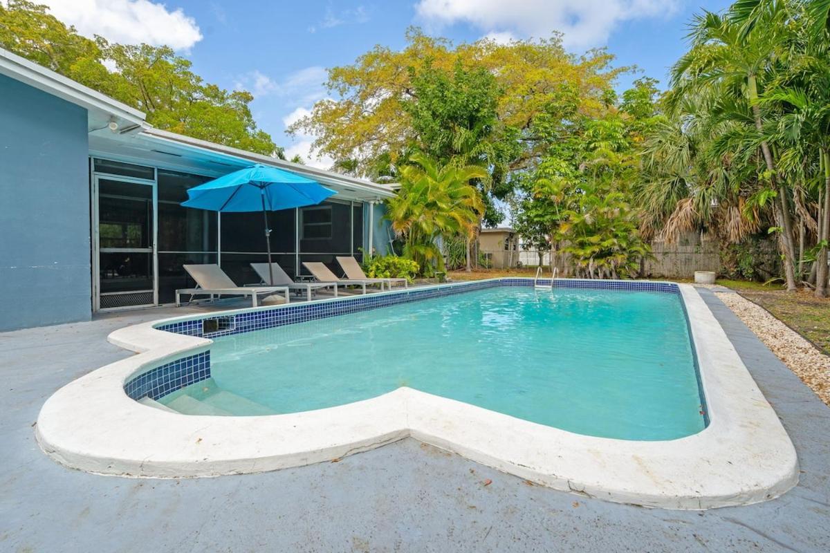 Hébergement de vacances Tropical House 3 Bedrooms With Pool Oakland Park *