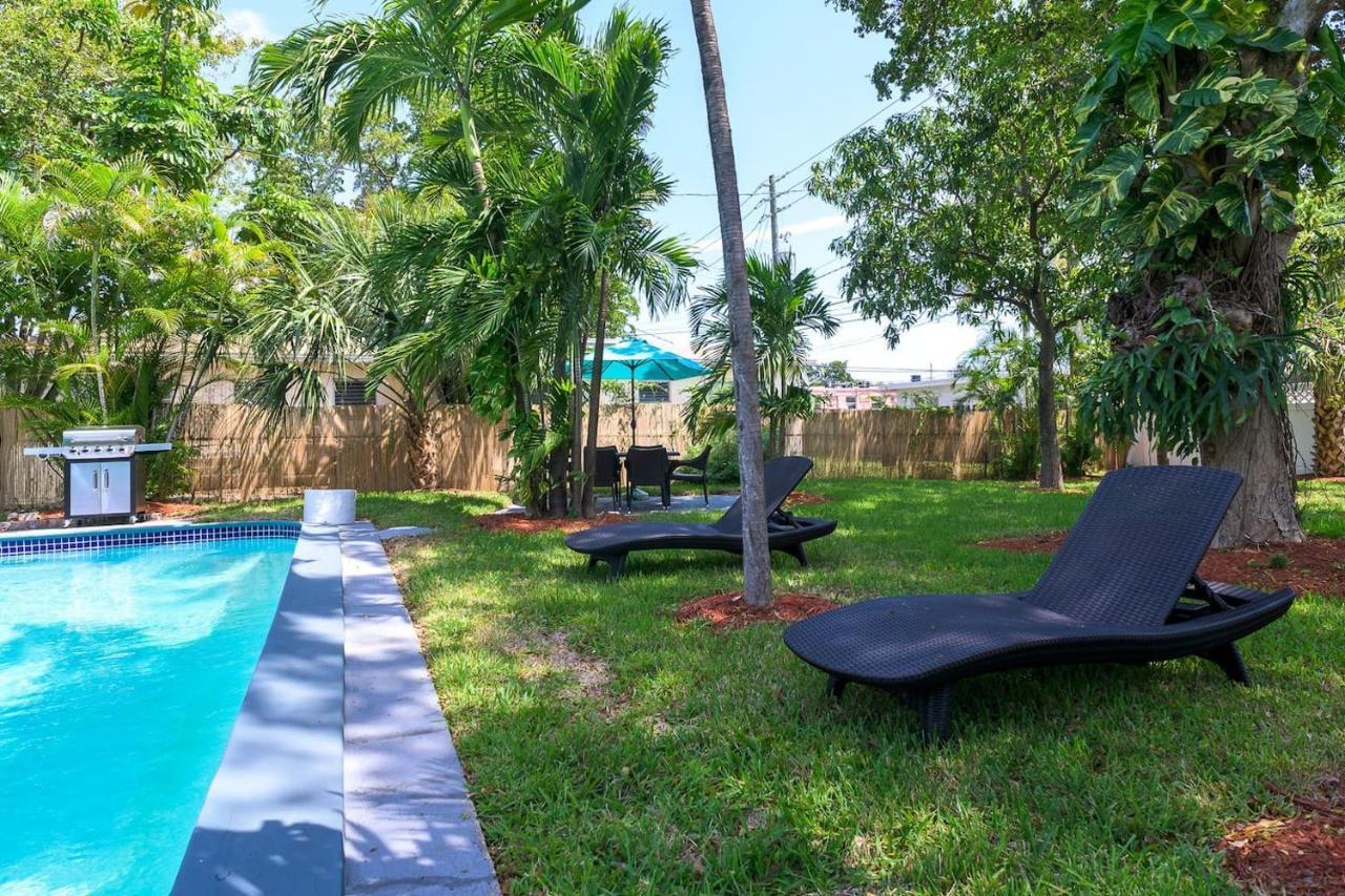 Hébergement de vacances Tropical House 3 Bedrooms With Pool Oakland Park Fort Lauderdale