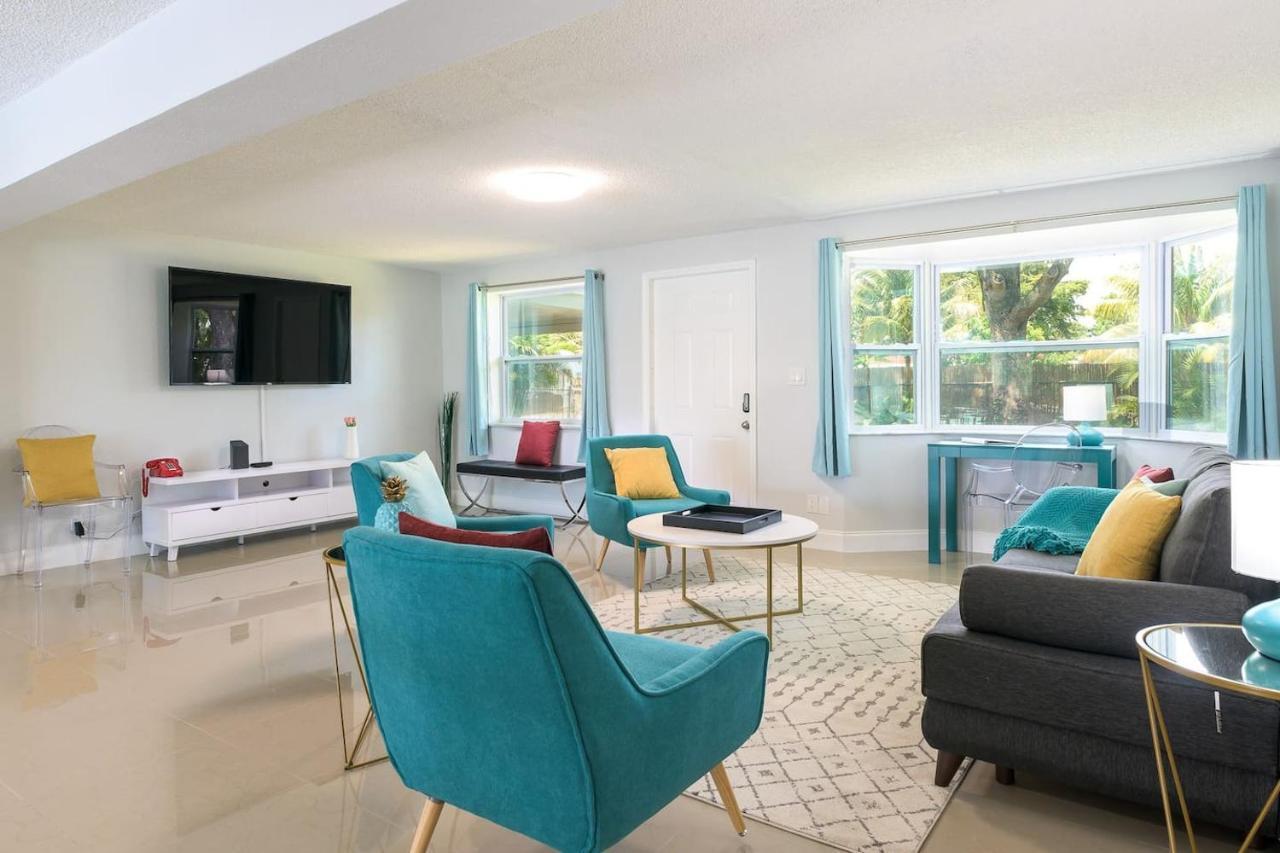Hébergement de vacances Tropical House 3 Bedrooms With Pool Oakland Park