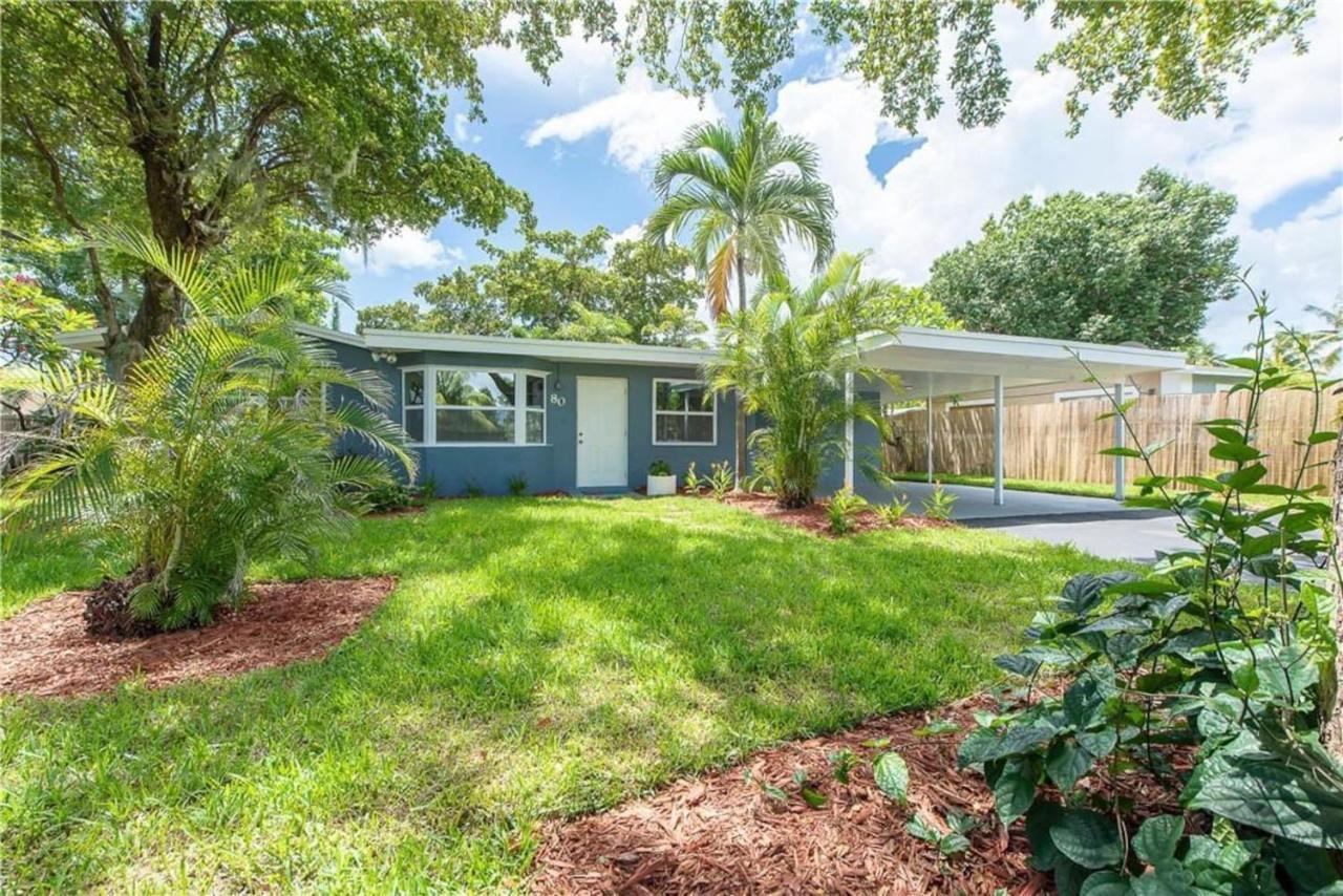 Tropical House 3 Bedrooms With Pool Oakland Park Hébergement de vacances