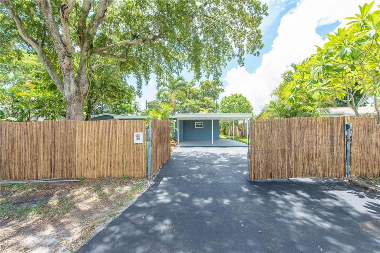 Tropical House 3 Bedrooms With Pool Oakland Park Hébergement de vacances